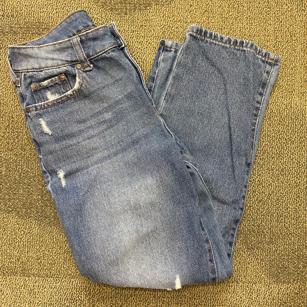 Sincerely Jules Blue Ankle & Cropped Jeans